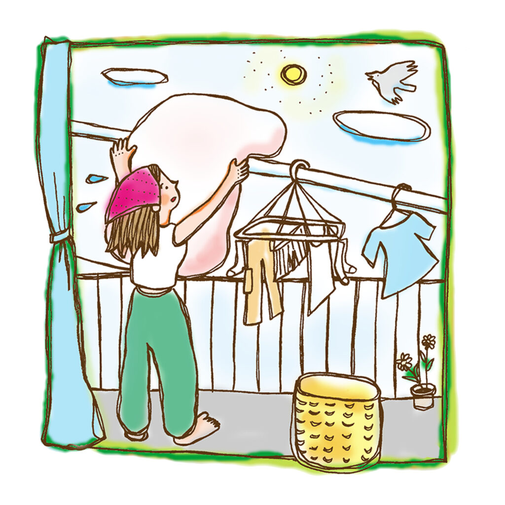 「ふわふわふとんで眠りが変わる」― 天日干し・部屋干し・機械乾燥、それぞれの上手な使い分け方