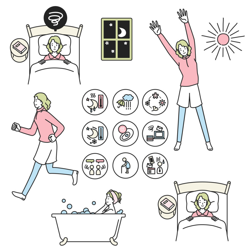 よく眠るために、動く。 運動と寝具、両方から眠りを整える