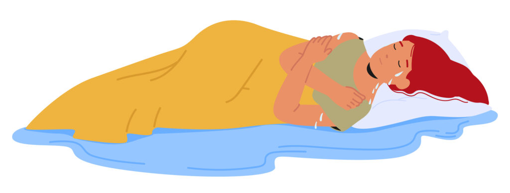 ひどい寝汗の原因とは? 寝具選びでできる快眠対策